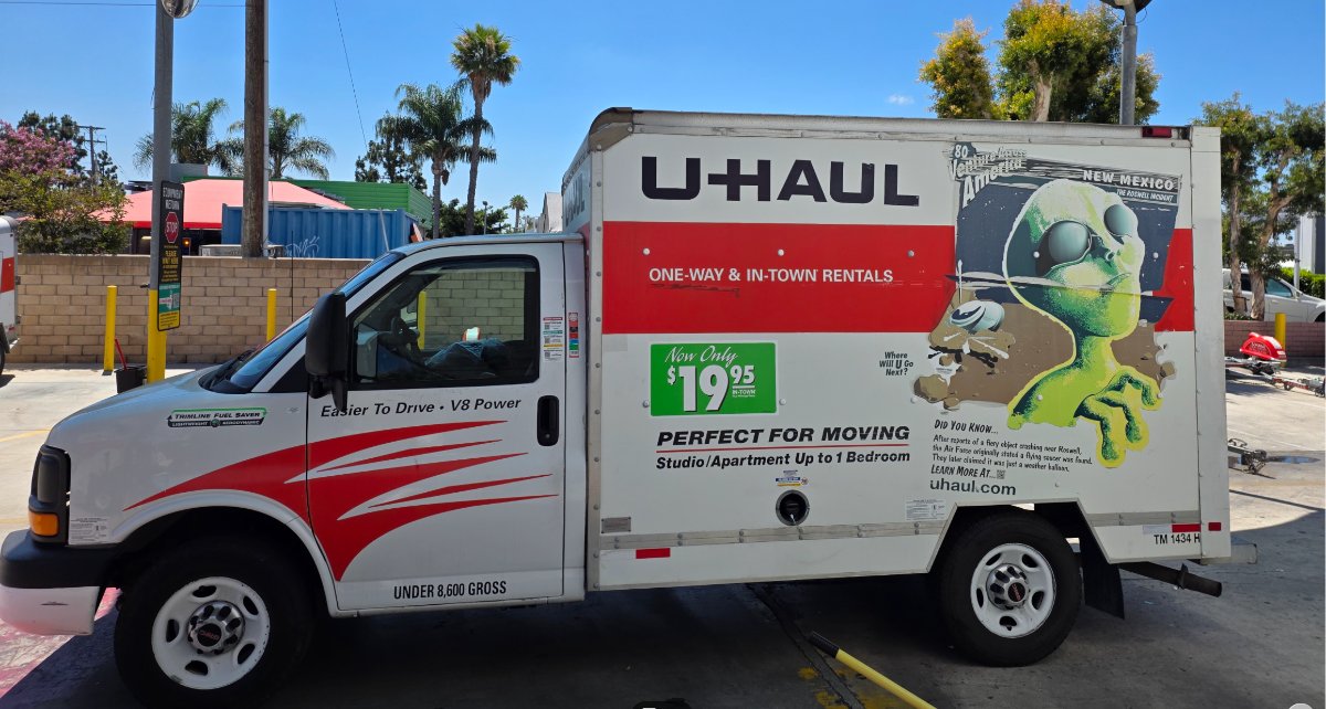 미국 이사 유홀(U-Haul) 대여 후기 | 10피트 트럭 빌리고 느낀 점과 꿀팁 이미지 1