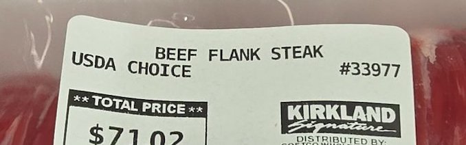 코스트코 소고기 부위 총정리 — 영어 이름 보고 한식 뭐 해먹지? — Beef Flank Steak (치마살, #33977)