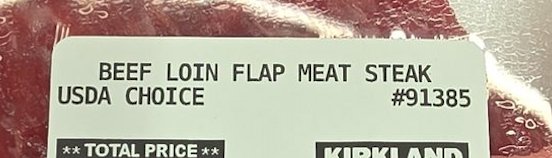 코스트코 소고기 부위 총정리 — 영어 이름 보고 한식 뭐 해먹지? — Beef Loin Flap Meat Steak (플랩미트, #91385)