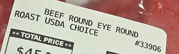 코스트코 소고기 부위 총정리 — 영어 이름 보고 한식 뭐 해먹지? — Beef Round Eye Round Roast (홍두깨살, #33906)